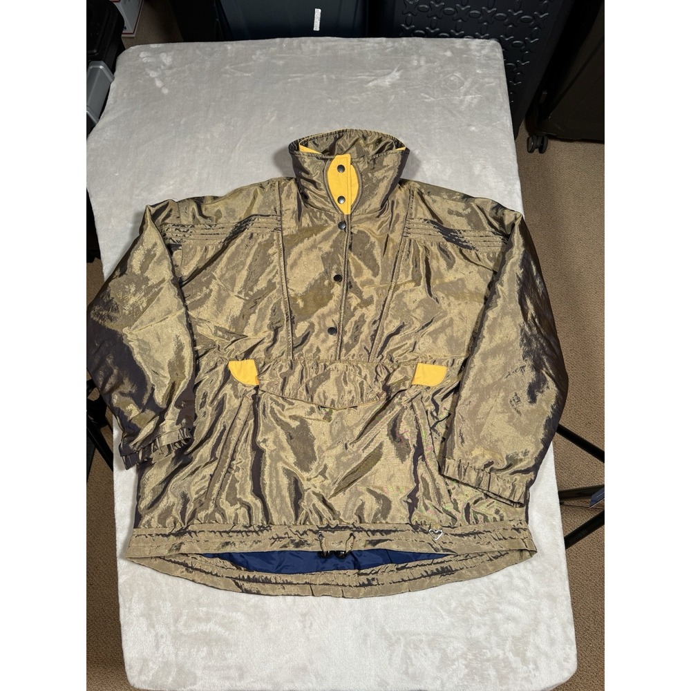 Vintage Obermeyer Anorak Iridescent Pullover Womens 14